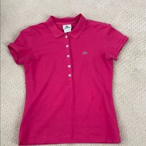 Lacoste short sleeve polo